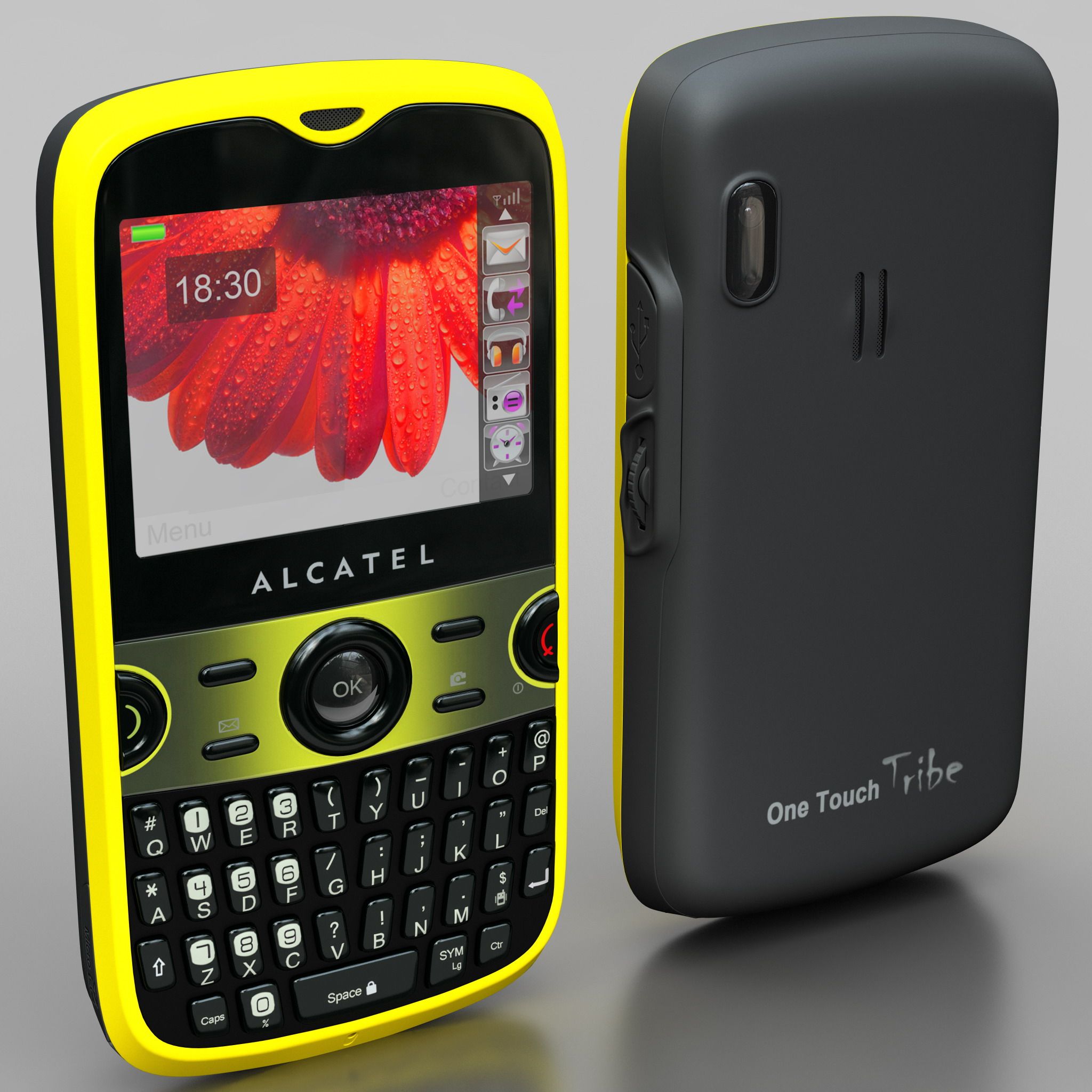 alcatel OT-800 One Touch CHROME Resim 3