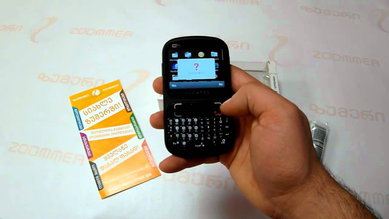 alcatel OT-813D Resim 2