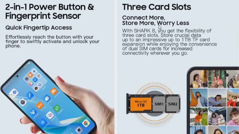 Blackview Shark 8 Resim 2