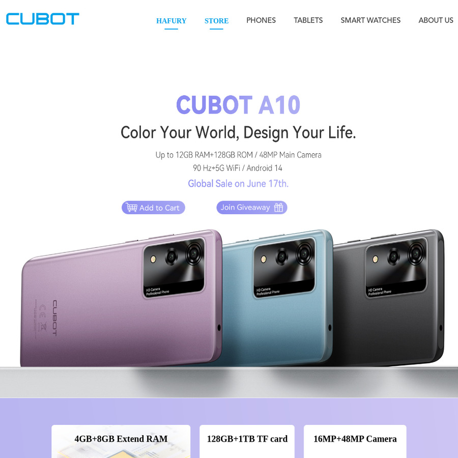 Cubot A10 Resim 3
