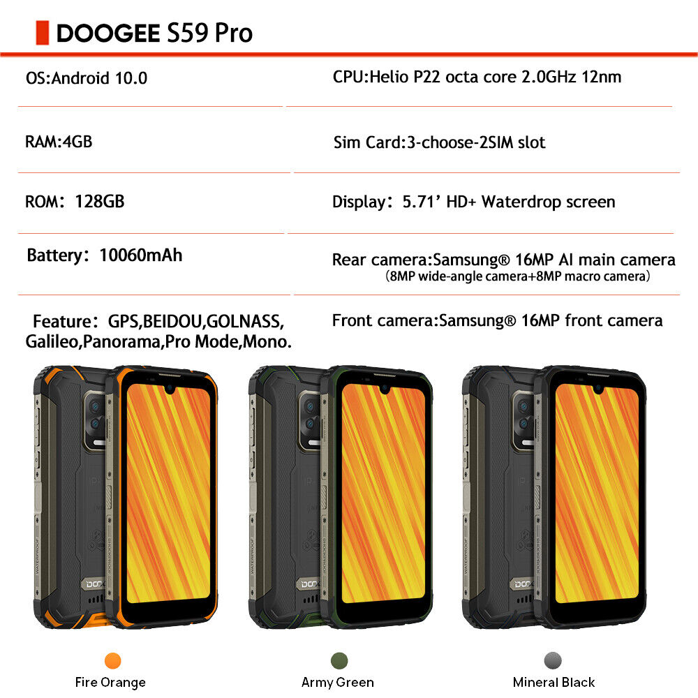 Doogee S59 Resim 2