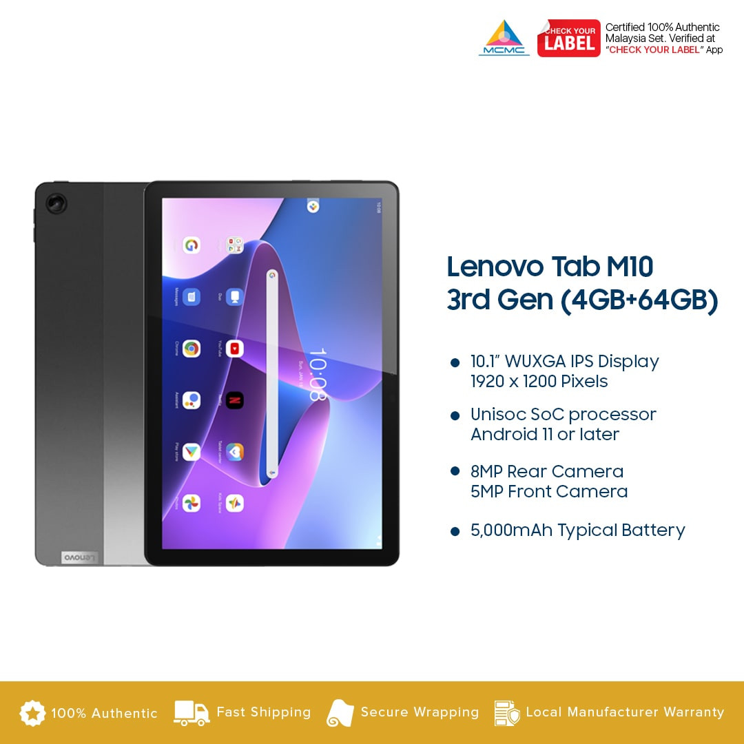 Lenovo Tab M10 Gen 3 Resim 2