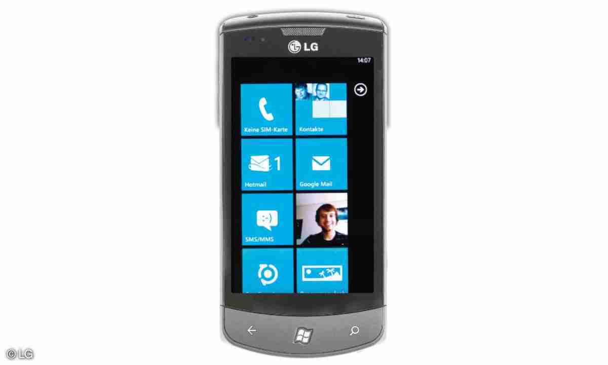 LG E900 Optimus 7 Resim 3