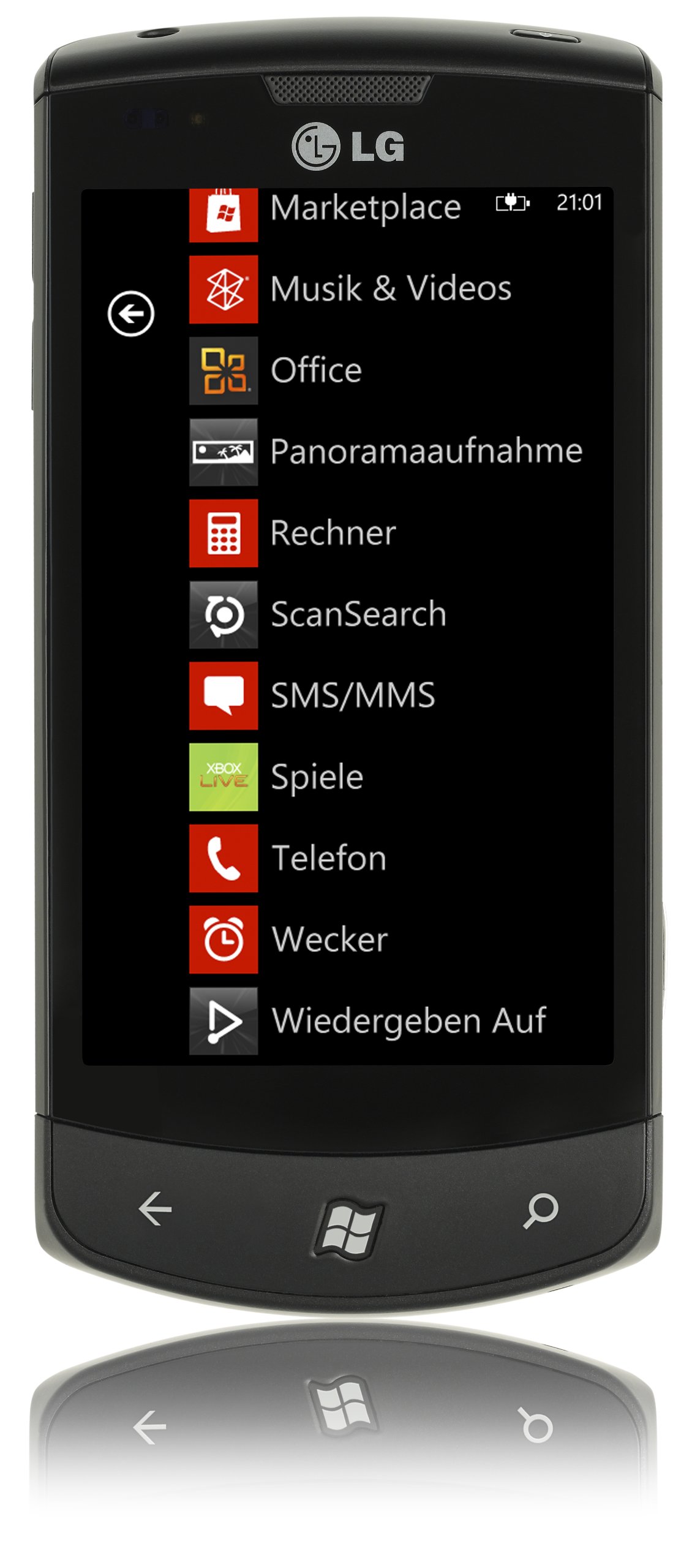 LG E900 Optimus 7 Resim 4