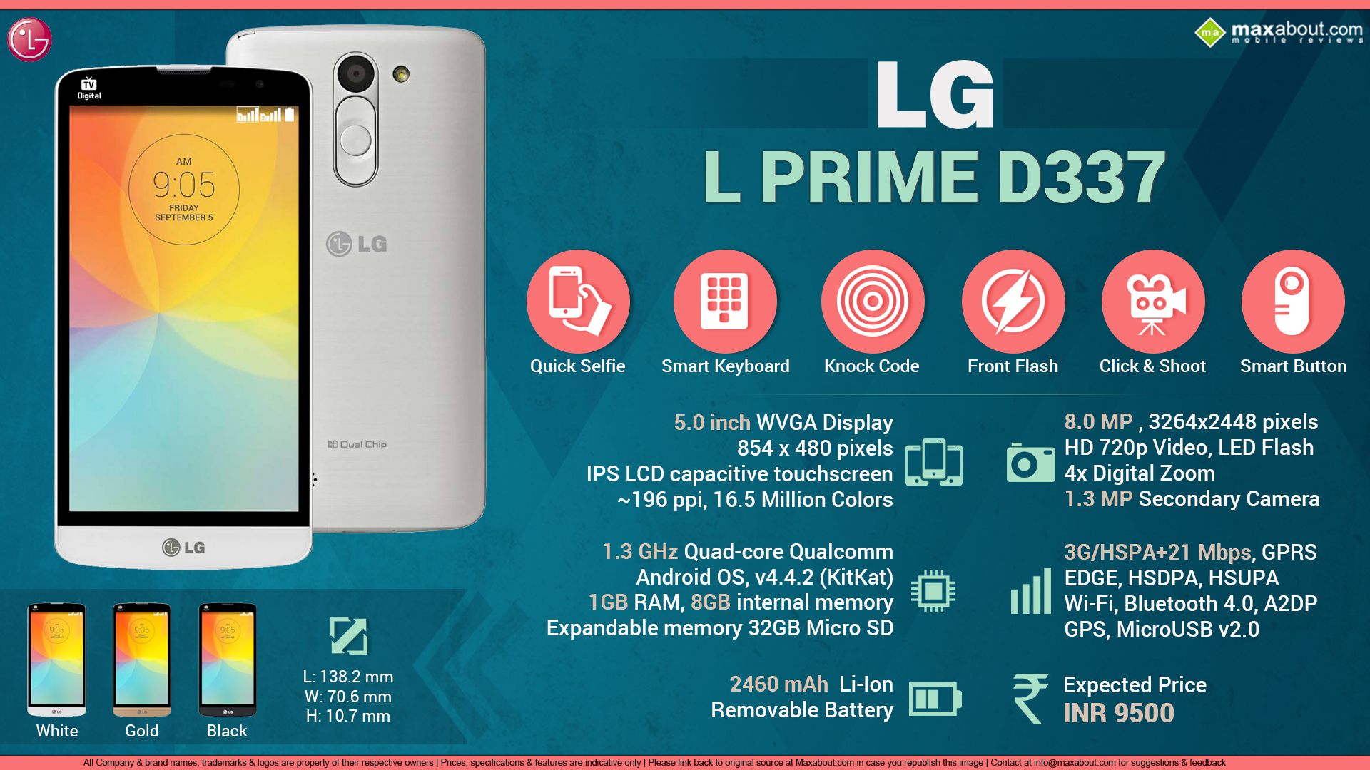 LG L Prime Resim 3