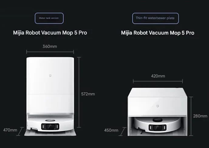 Xiaomi Mijia Robot Vacuum 5 Pro: 23.000Pa Güç ve Yapay Zeka Temizliği 2