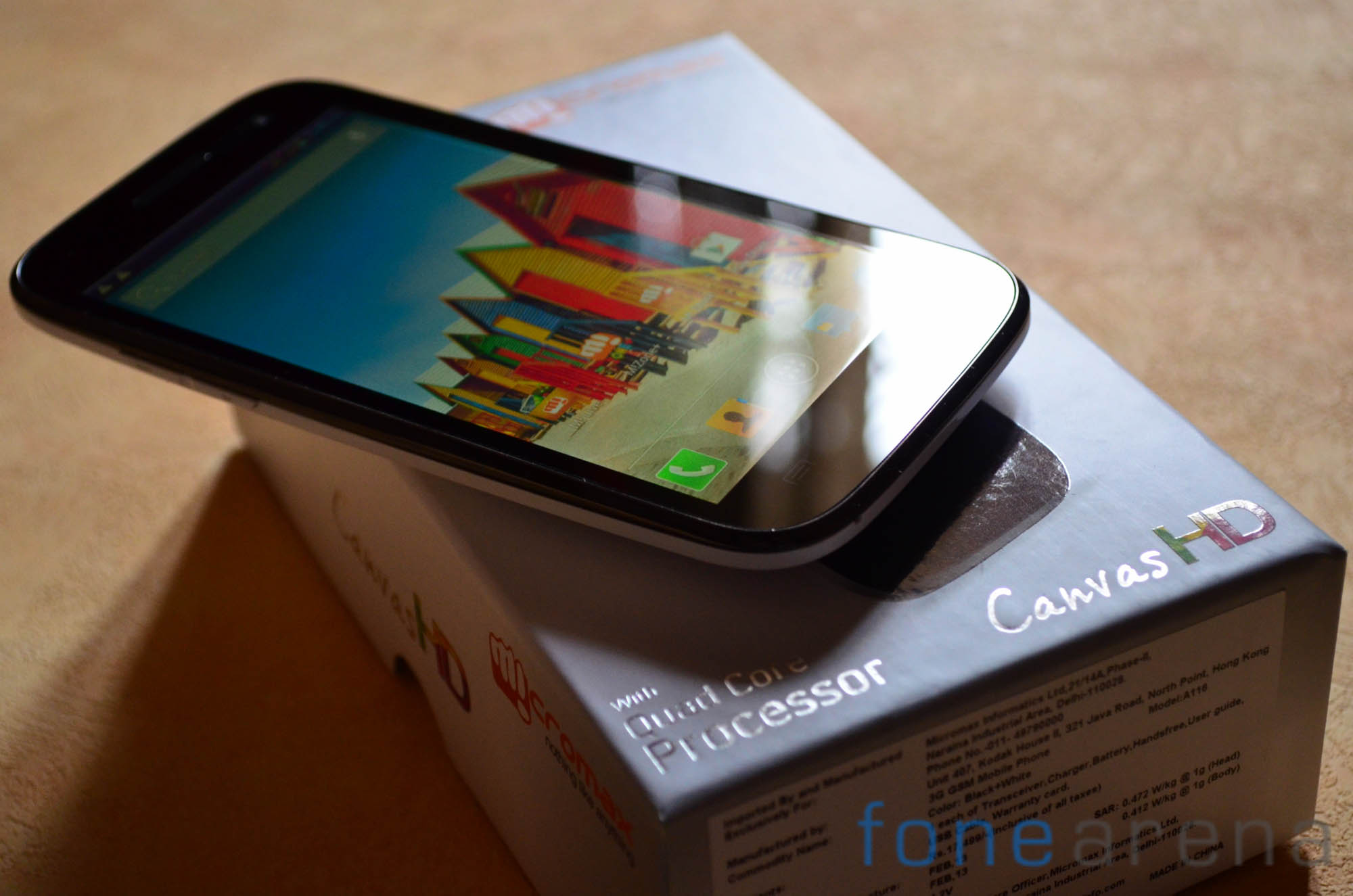 Micromax A116 Canvas HD Resim 2