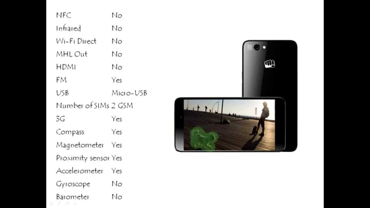 Micromax A290 Canvas Knight Cameo Resim 5