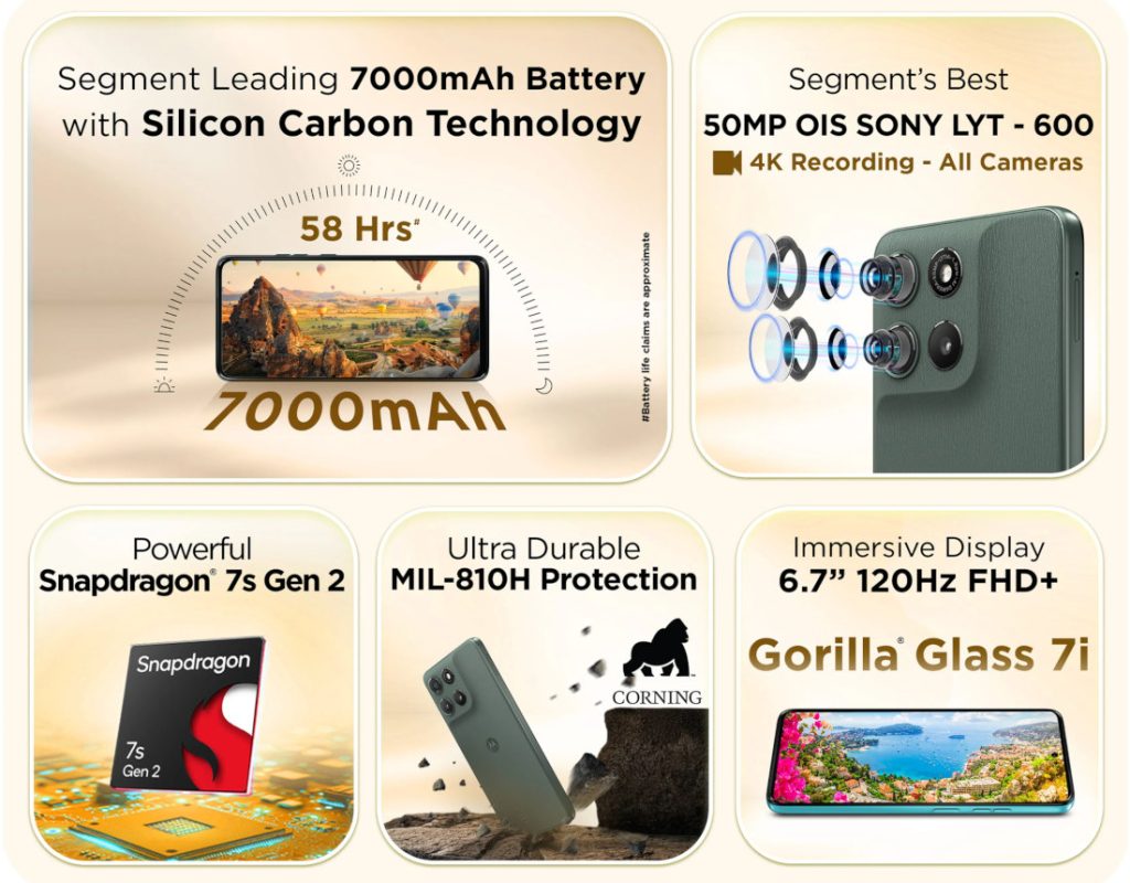 Motorola Moto G67 Power Resim 2