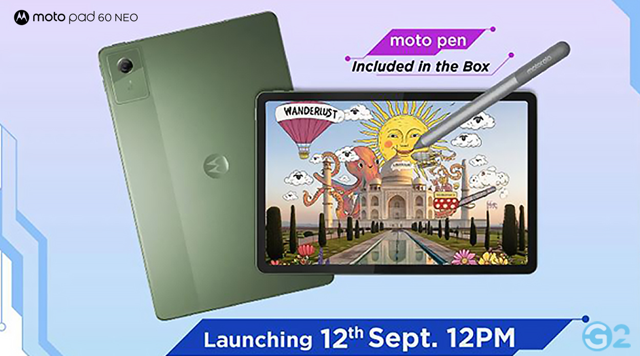 Motorola Moto Pad 60 Neo Resim 2