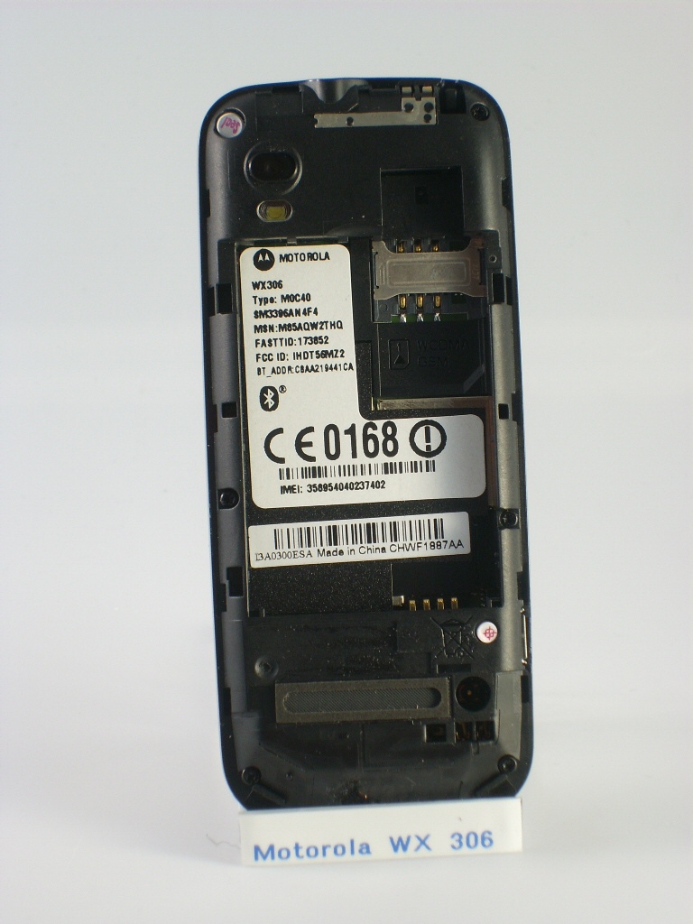 Motorola WX306 Resim 5