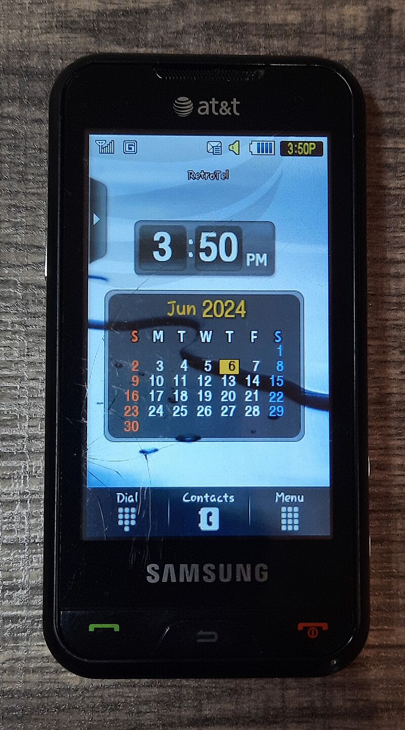 Samsung A867 Eternity Resim 2