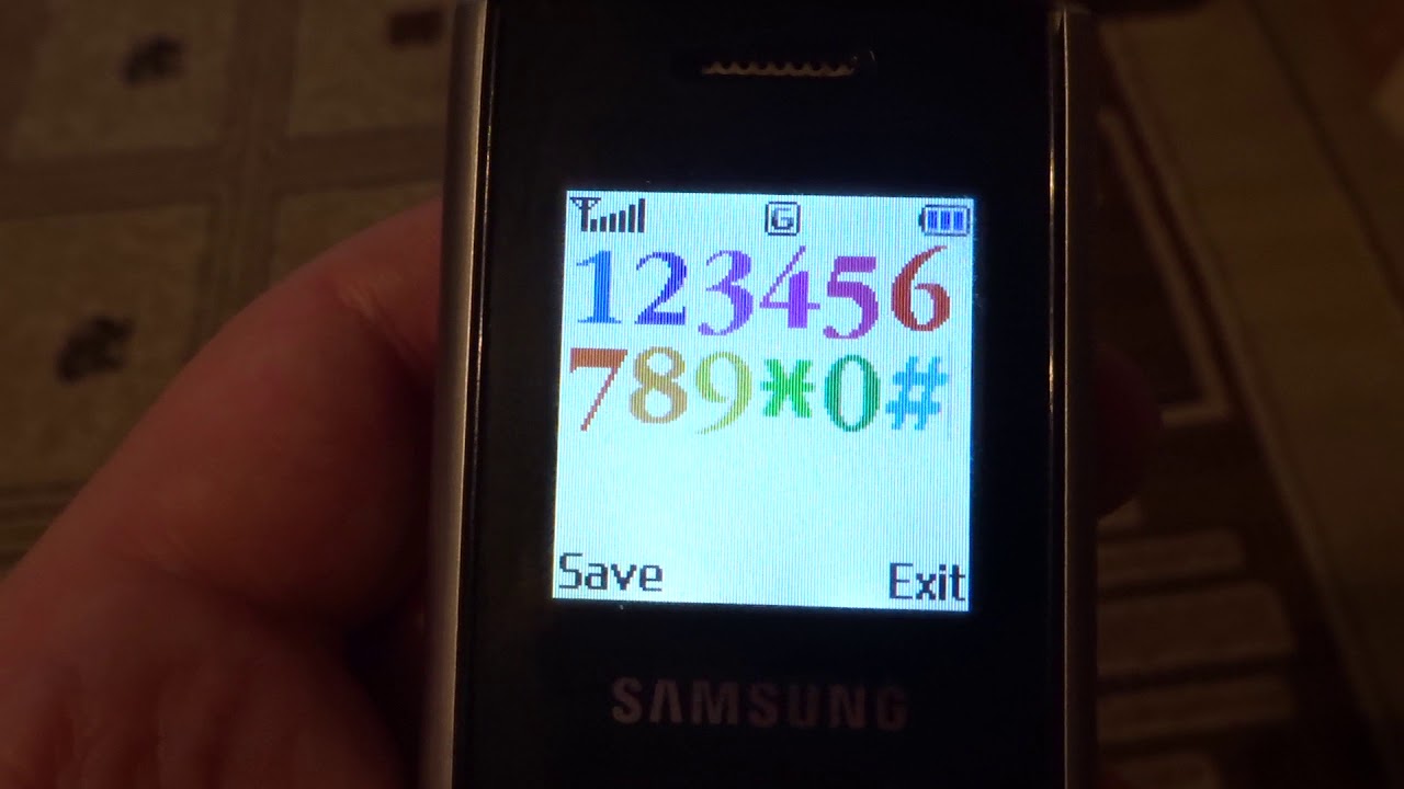 Samsung B200 Resim 5