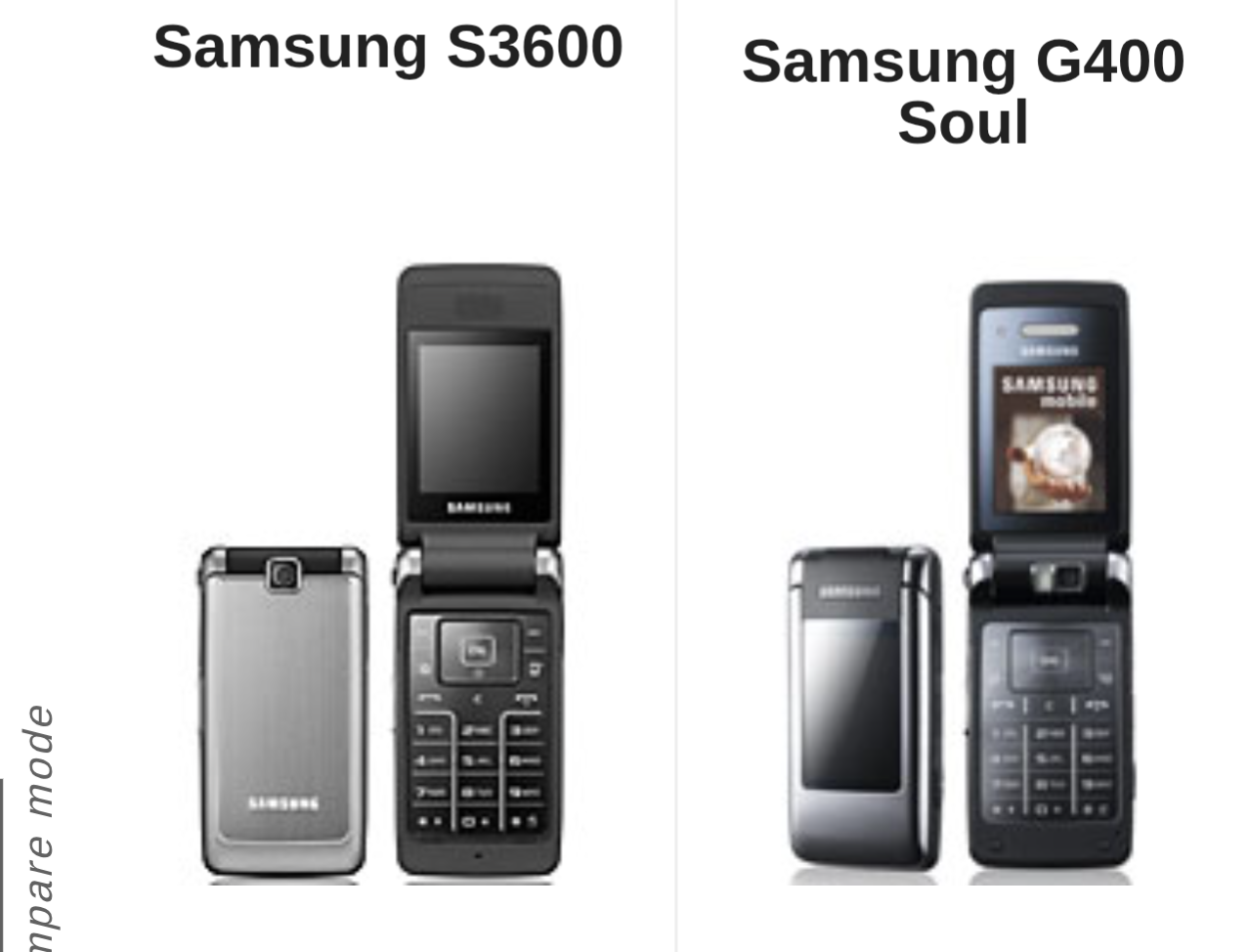 Samsung G400 Soul Resim 2