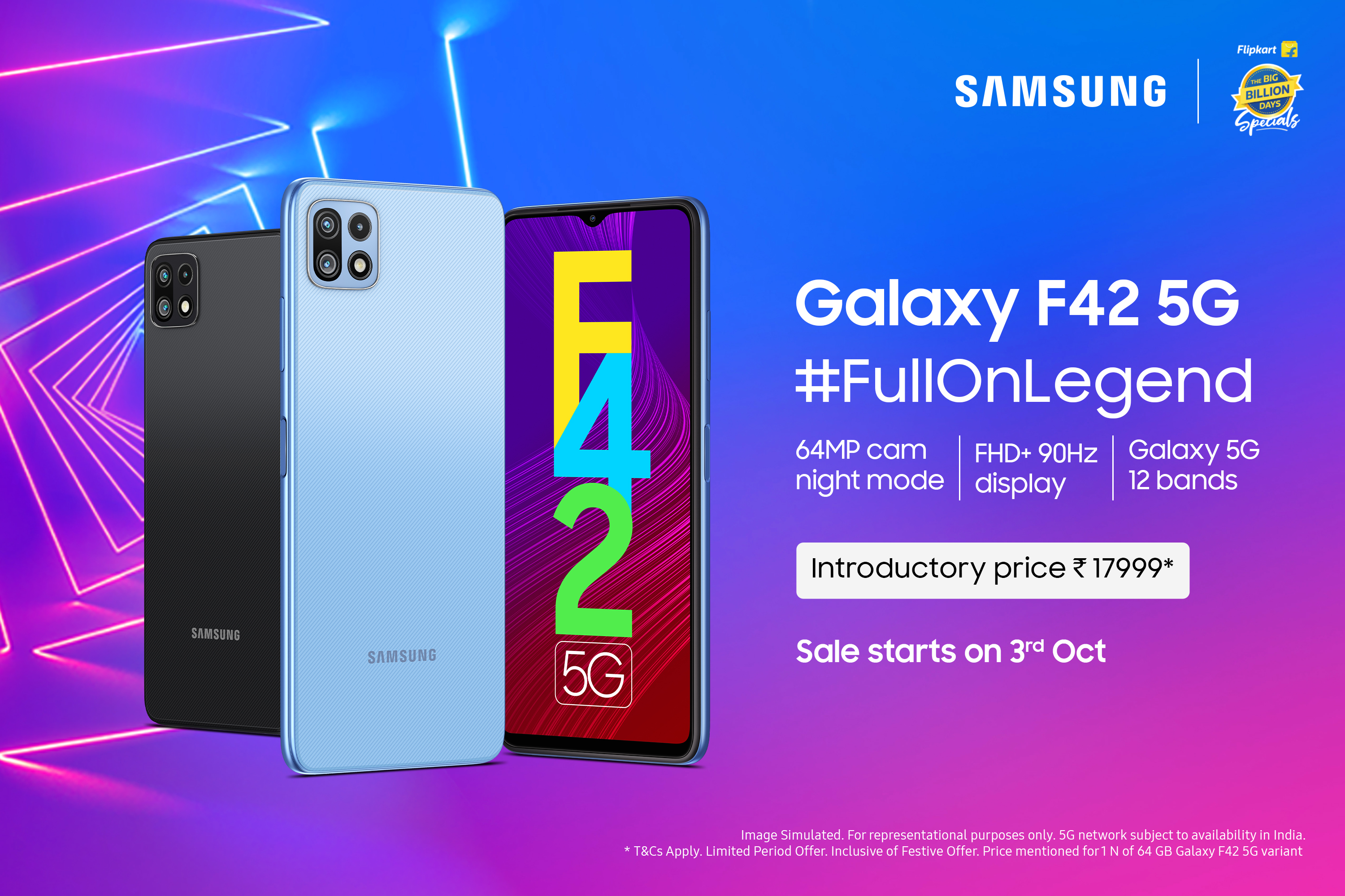 Samsung Galaxy F42 5G Resim 3