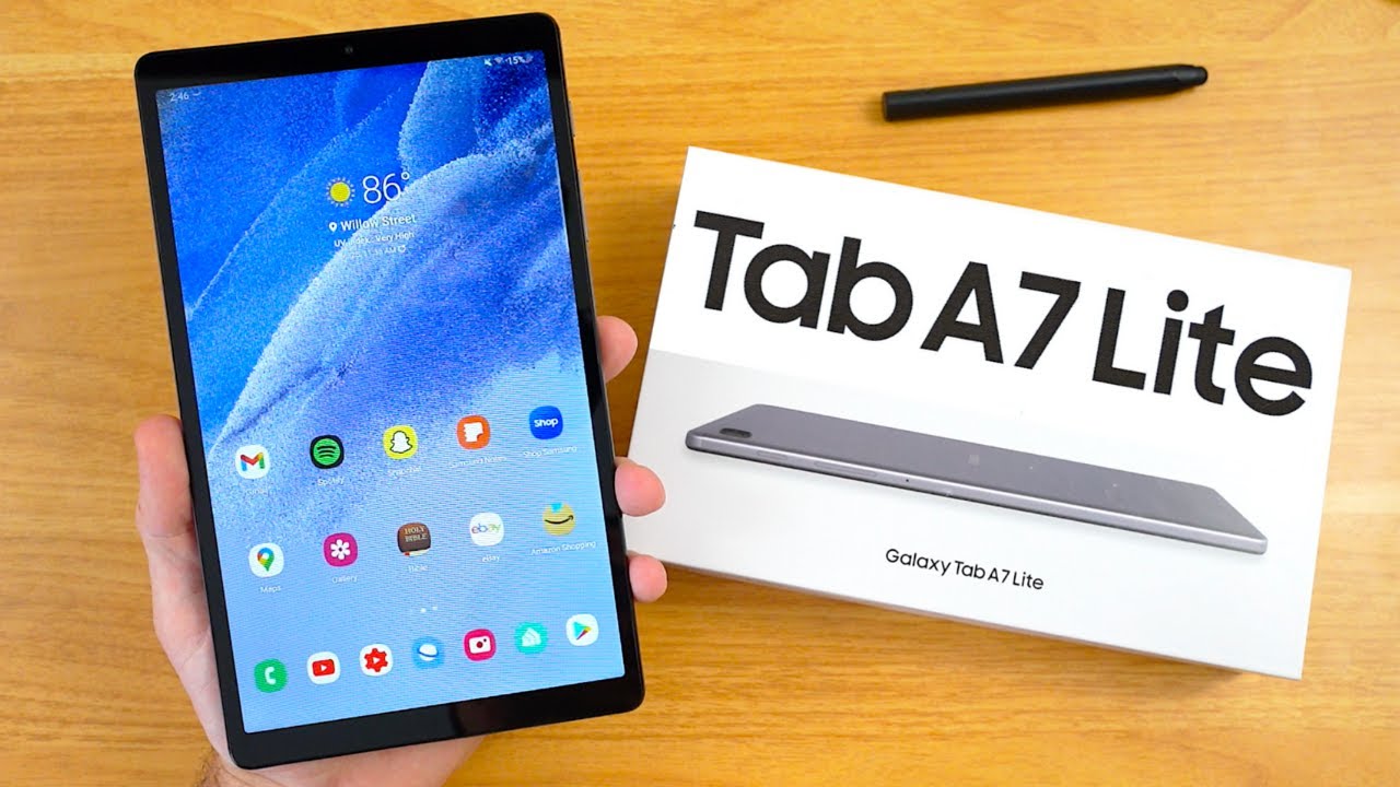 Samsung Galaxy Tab A7 Lite Resim 4