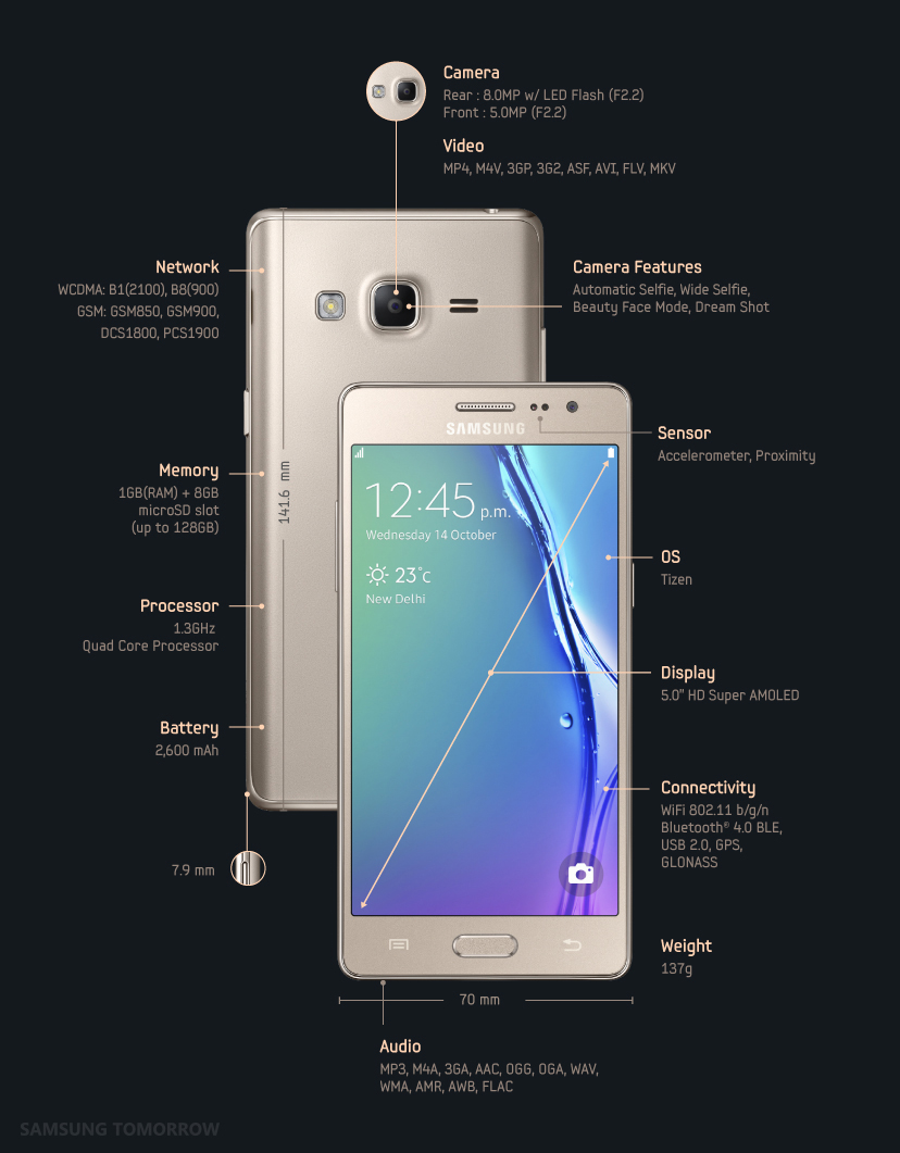 Samsung Z3 Resim 3