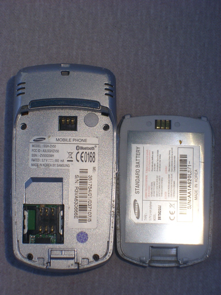 Samsung ZV50 Resim 5