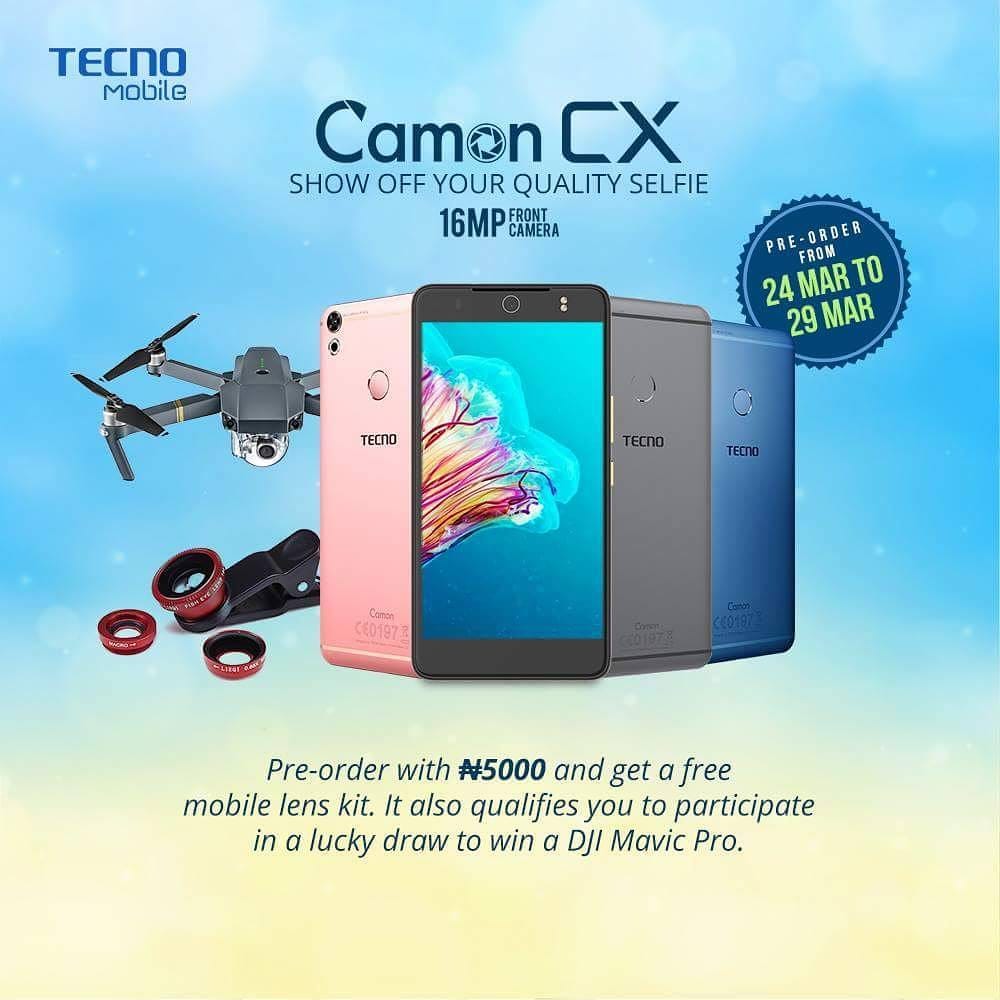 Tecno Camon CX