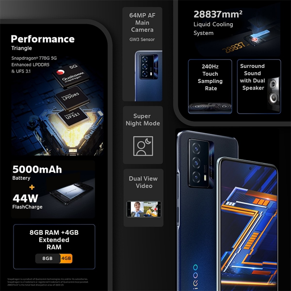 vivo iQOO Z5 Resim 4