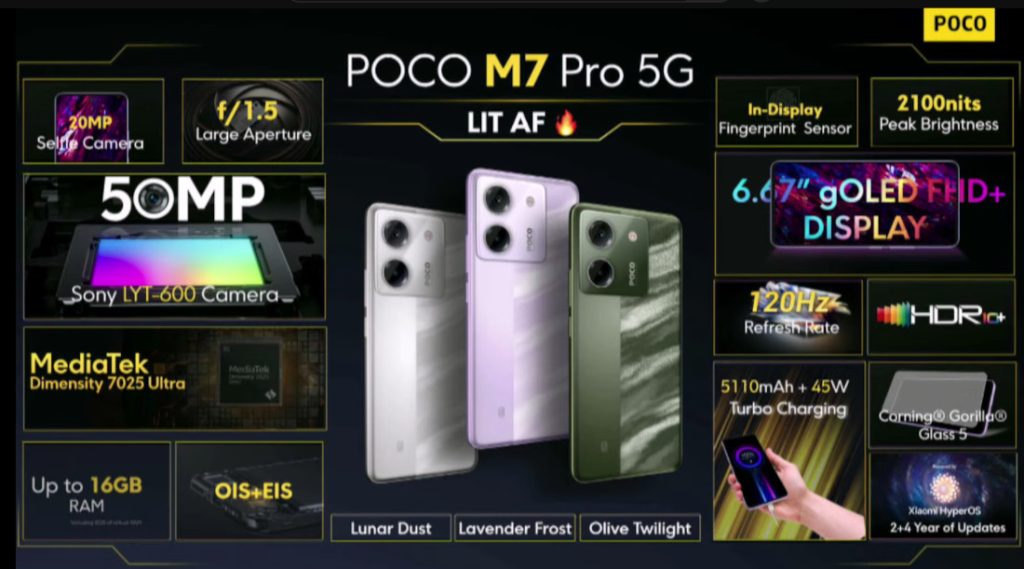 Xiaomi Poco M7 Pro 5G Resim 4