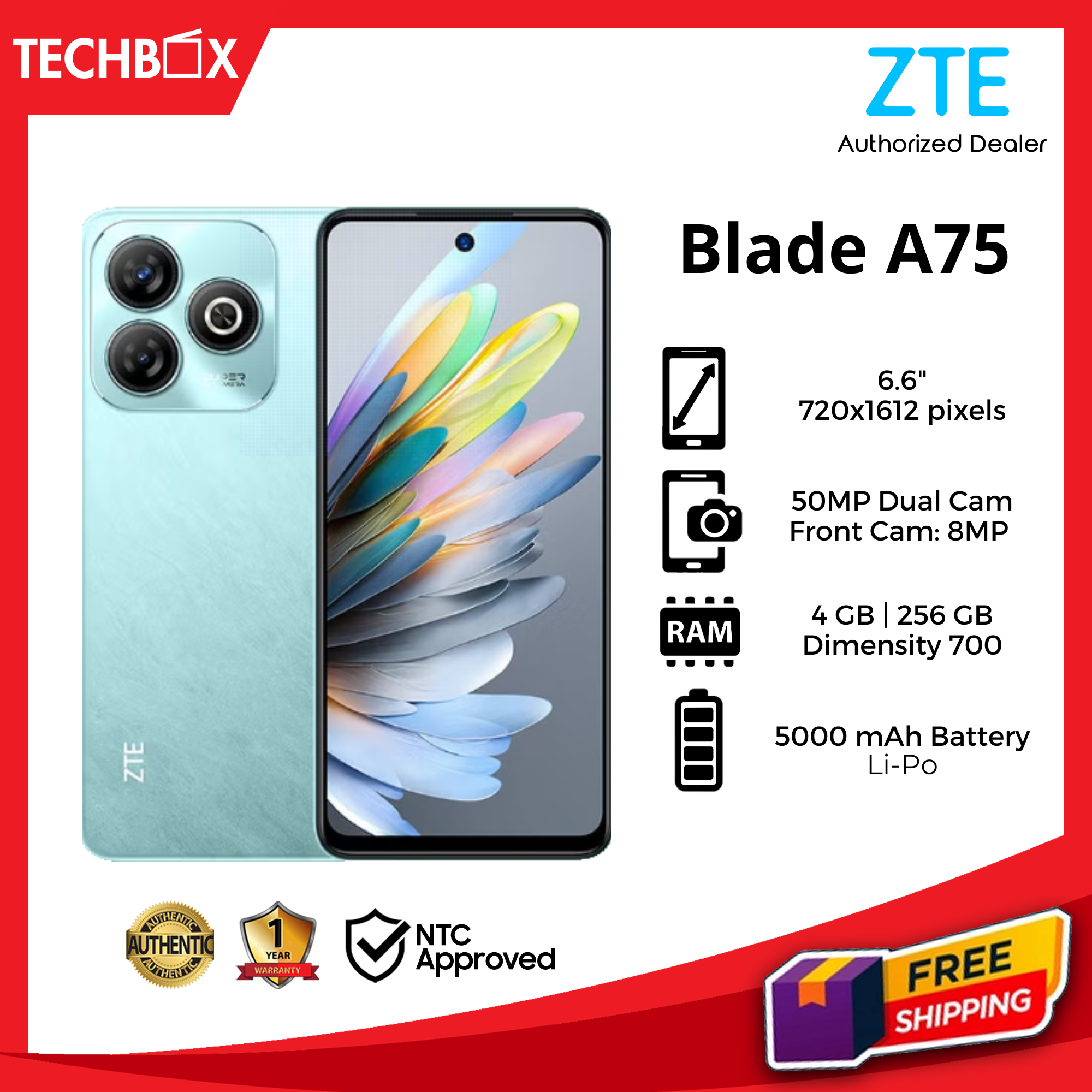 ZTE Blade A75 4G Resim 2