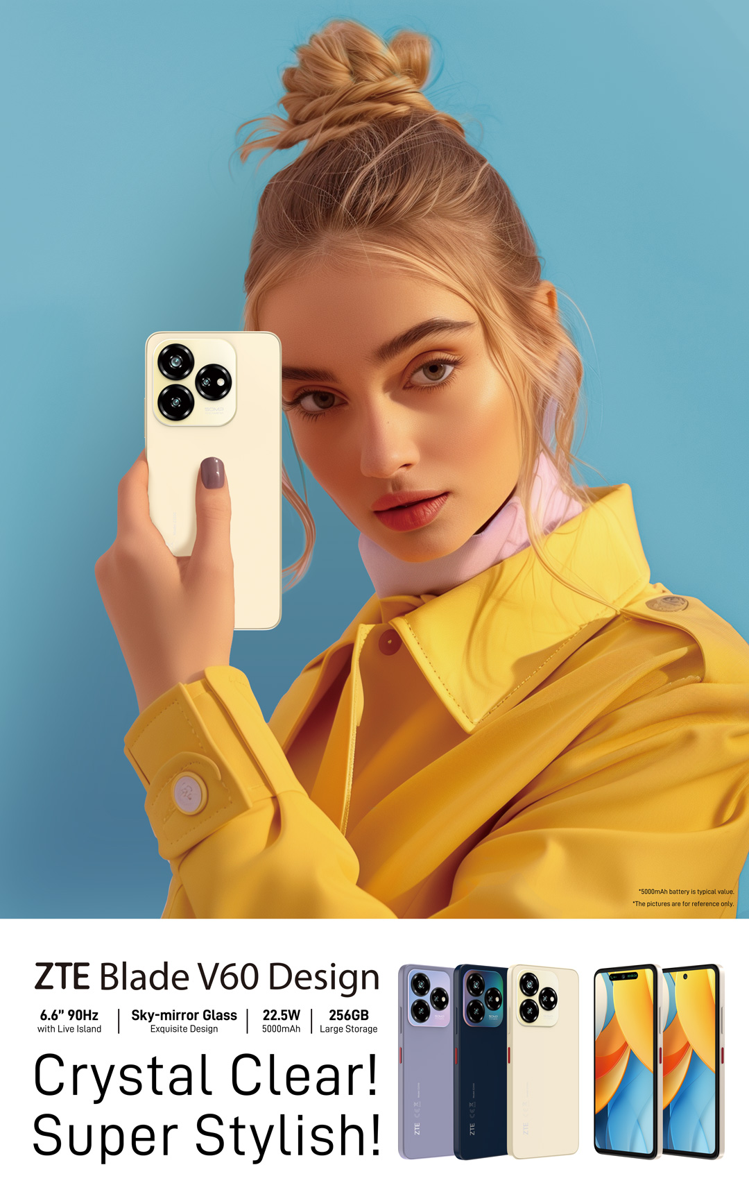 ZTE Blade V60 Design Resim 2